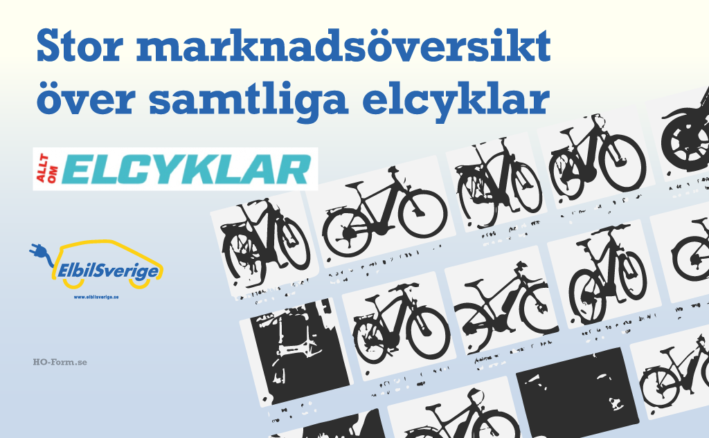 Marknadsöversikt elcyklar