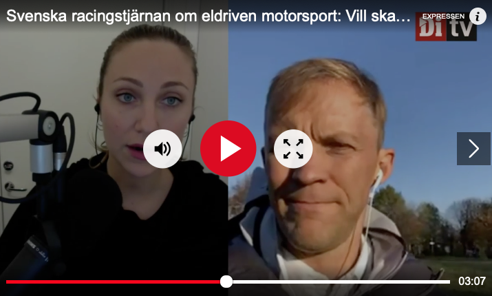 Intervju med Mattias Ekström DI-tv