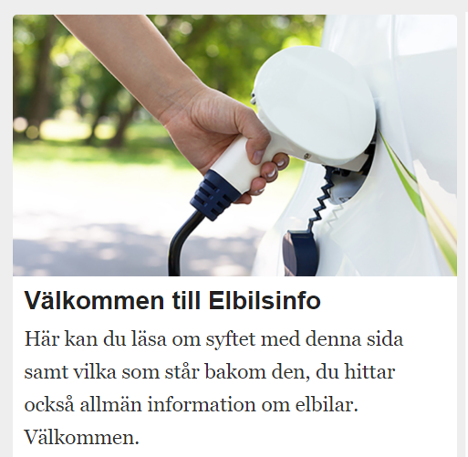 Elbilsinfo