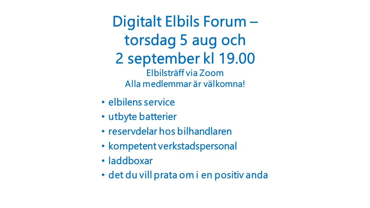 DigitaltElbilsForum