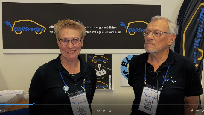 Elbil Sverige intervjuas av Watercircles på eCar Expo Göteborg