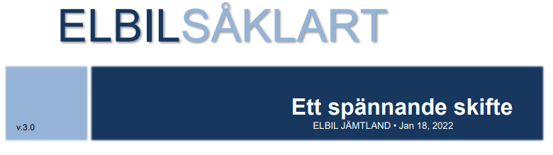 ELBIL Jämtland – saklig trycksak digitalt