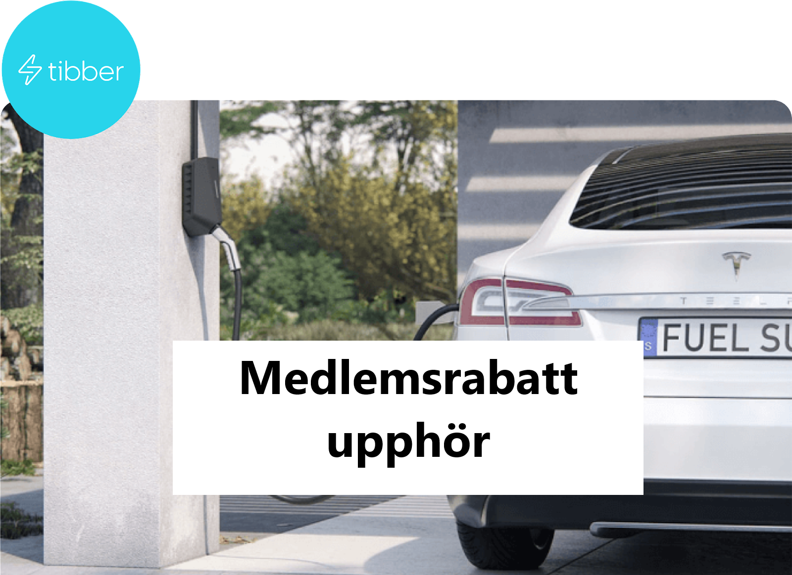 Rabatt upphör omgående – Tibber med Easee laddbox