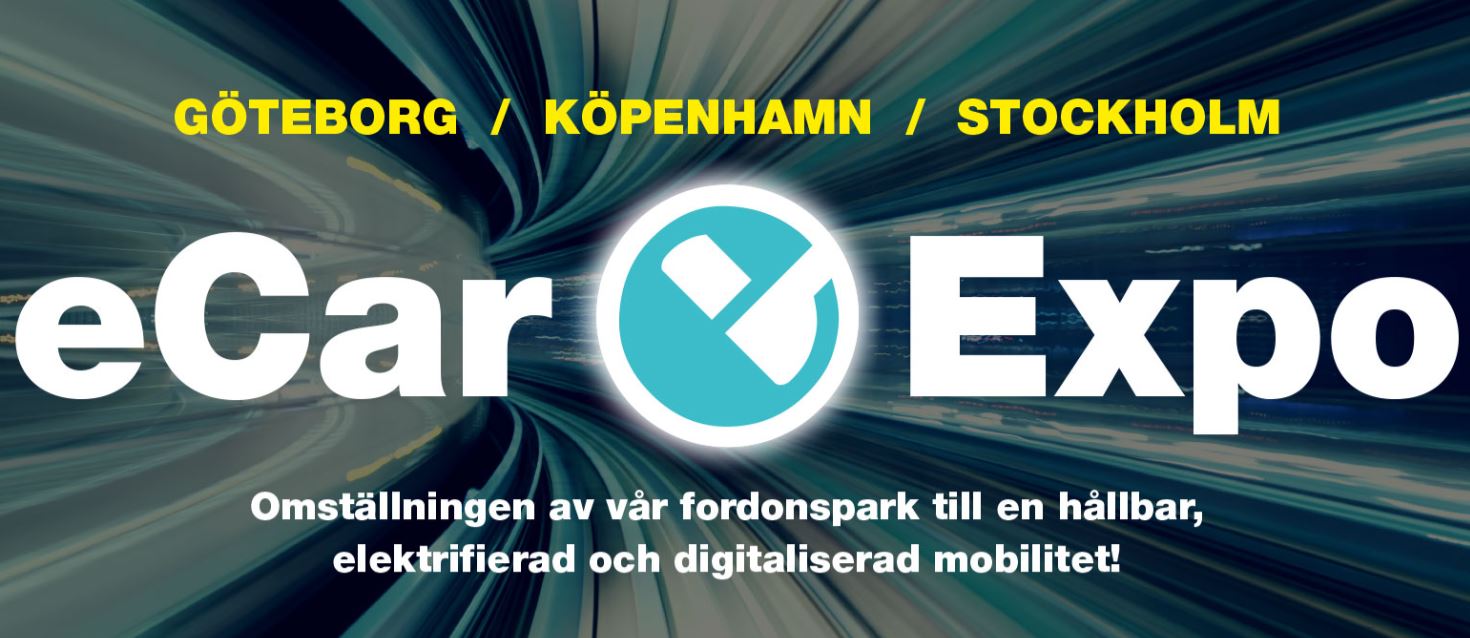 Ecar Expo Göteborg 3-5 dec & Solna 4-6 feb inställt!!!