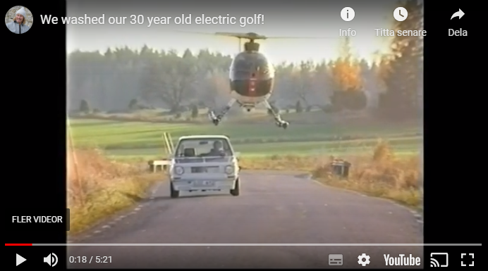 Konverterad VW för 30 år sedan – återfunnen!