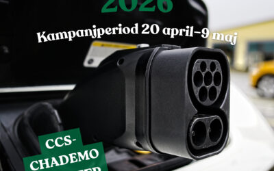 ChaDeMo-CCS adapter ger Elbil Sveriges medlemmar 1525:- rabatt  t o m 9 maj 2026